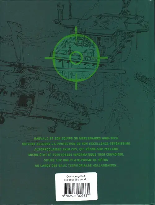 Verso de l'album Narvalo Tome 1 Mercenaires princiers
