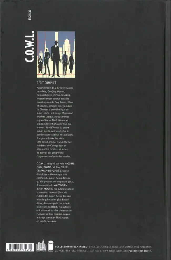 Verso de l'album C.O.W.L.