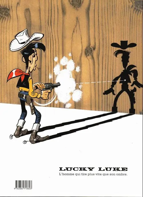 Verso de l'album Lucky Luke Tome 52 Fingers