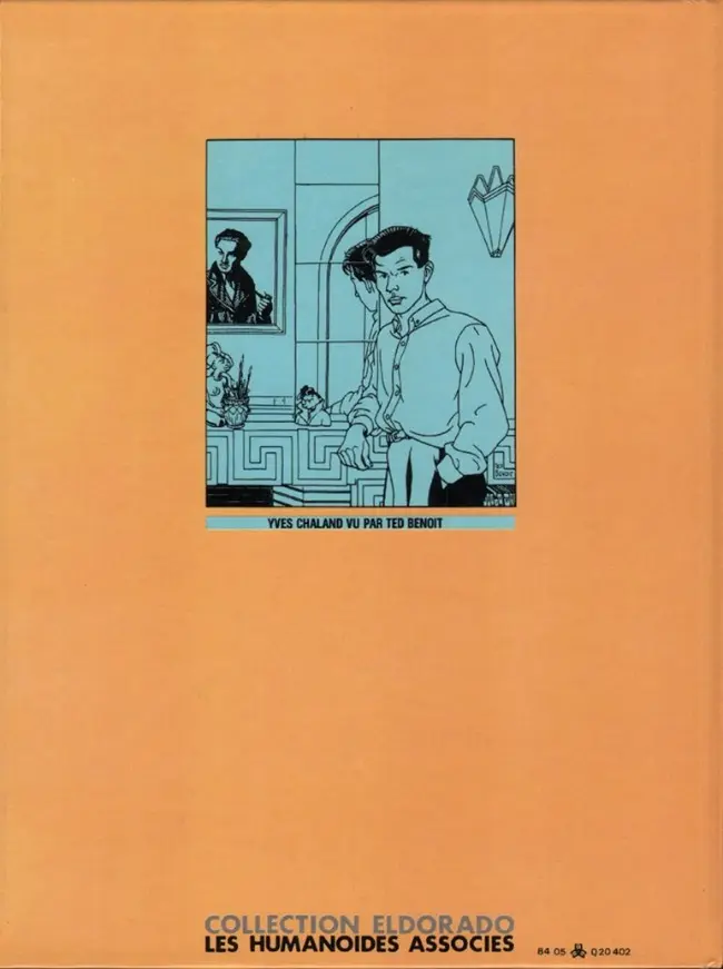 Verso de l'album Freddy Lombard Tome 2 Le cimetière des éléphants