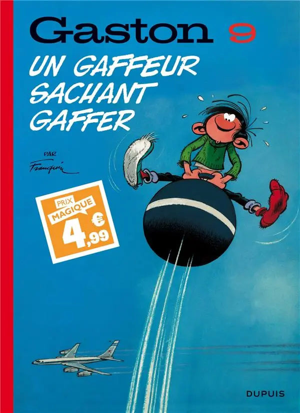 Couverture de l'album Gaston Tome 9 Un gaffeur sachant gaffer