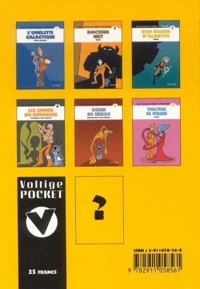 Verso de l'album Voltige et Ratatouille Tome 6 Voltige se marie