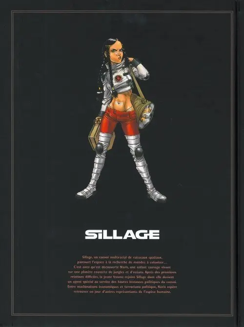 Verso de l'album Sillage L'Intégrale Tomes 1 à 3