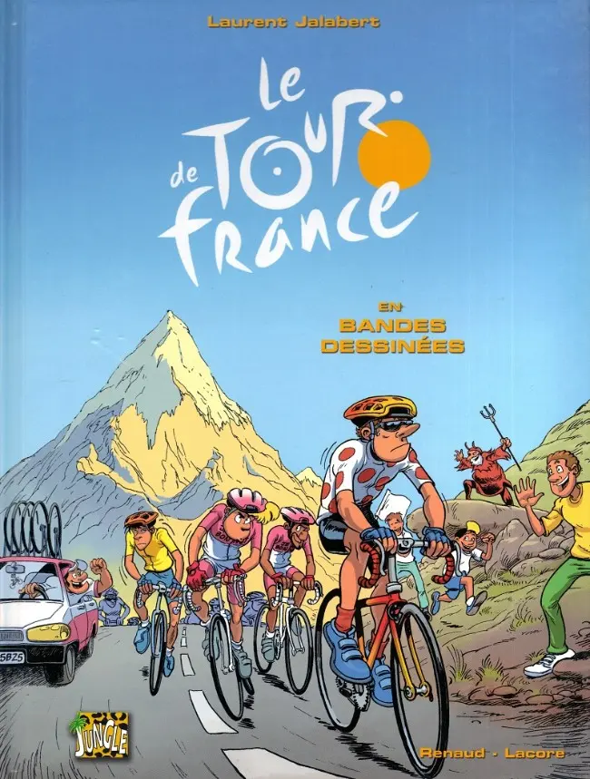 Couverture de l'album Le Tour de France en bandes dessinées Tome 1 Le tour de France en BD