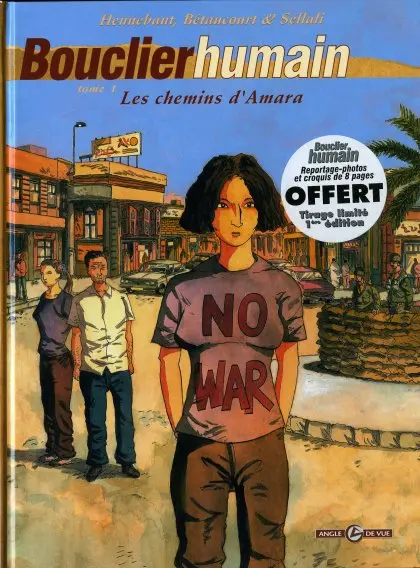 Couverture de l'album Bouclier humain Tome 1 Les chemins d'Amara