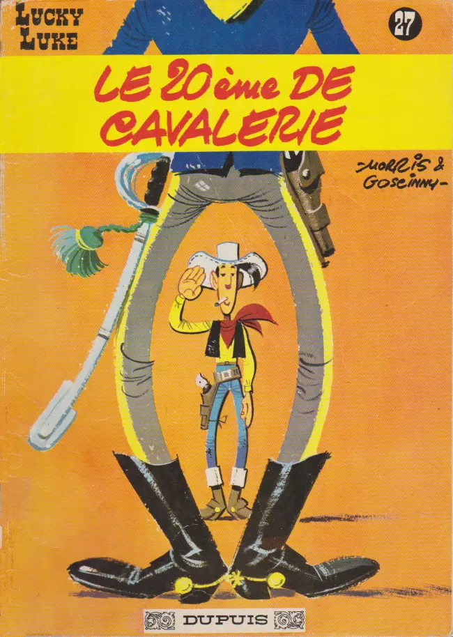 Couverture de l'album Lucky Luke Tome 27 Le 20ème de cavalerie