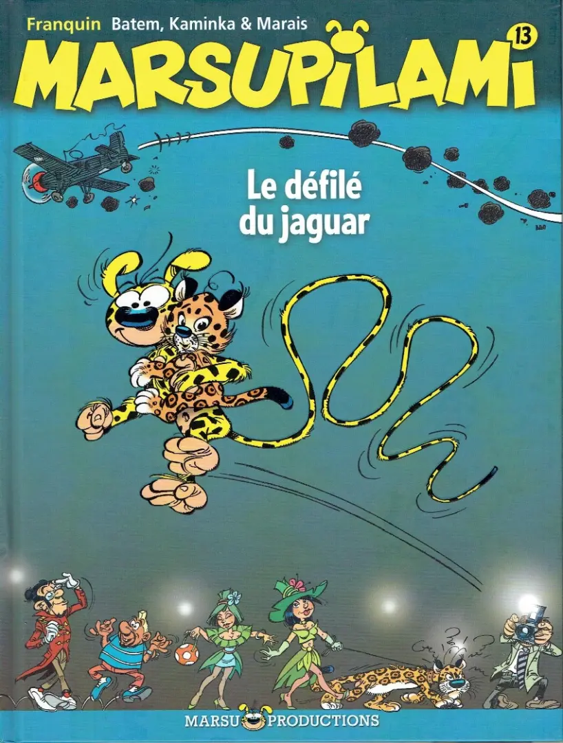 Couverture de l'album Marsupilami Tome 13 Le défilé du jaguar
