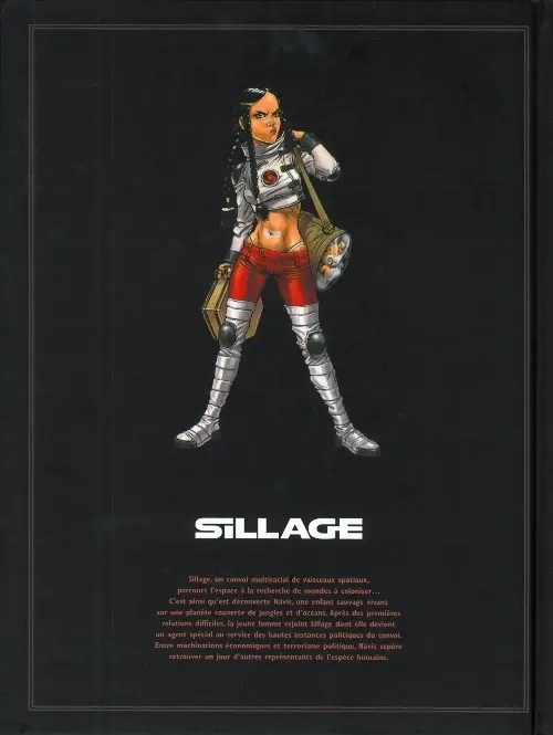 Verso de l'album Sillage L'Intégrale Tomes 4 à 6