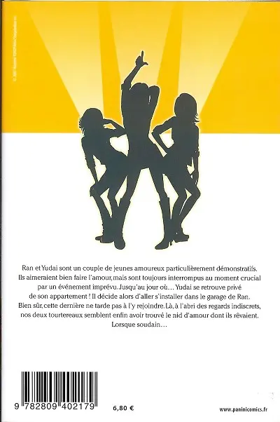Verso de l'album Galism, sœurs de choc 6