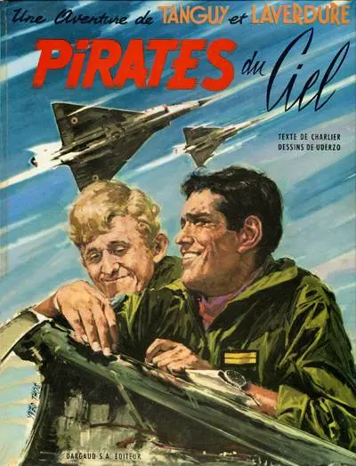 Couverture de l'album Tanguy et Laverdure Tome 8 Pirates du ciel