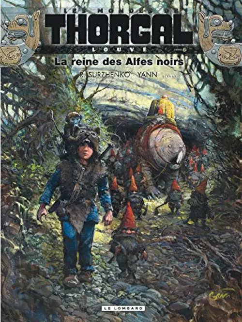 Couverture de l'album Les mondes de Thorgal - Louve Tome 6 La reine des Alfes noirs