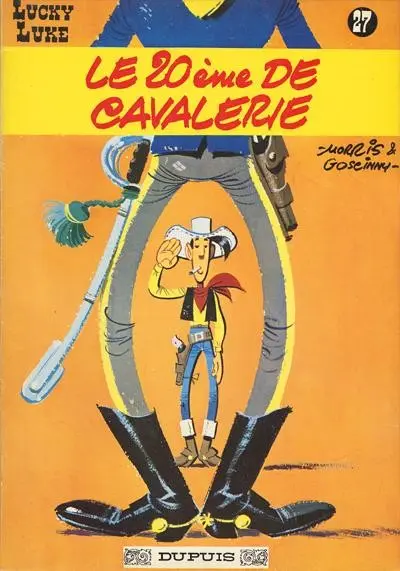 Couverture de l'album Lucky Luke Tome 27 Le 20ème de cavalerie
