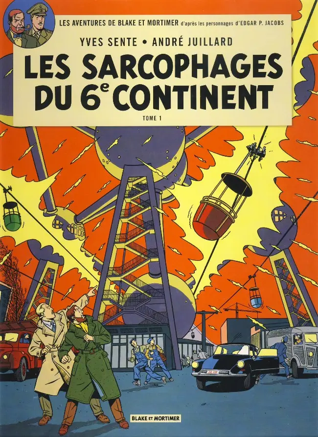 Couverture de l'album Blake et Mortimer Tome 16 Les Sarcophages du 6e continent - Tome 1