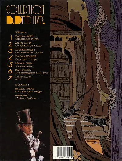Verso de l'album Arsène Lupin Tome 2 813 - La double vie