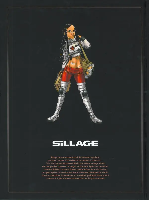 Verso de l'album Sillage L'Intégrale Tomes 7 à 9