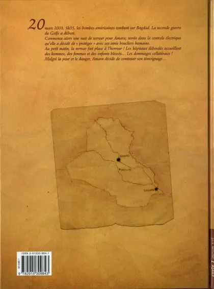 Verso de l'album Bouclier humain Tome 2 Dommages collatéraux