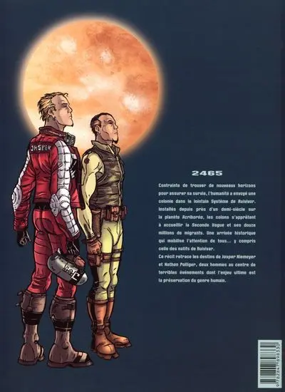 Verso de l'album Acriboréa Tome 1 L'incertain