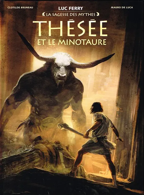 Couverture de l'album Thésée et le Minotaure