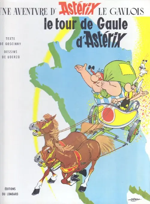 Couverture de l'album Astérix Tome 5 Le tour de Gaule d'Astérix