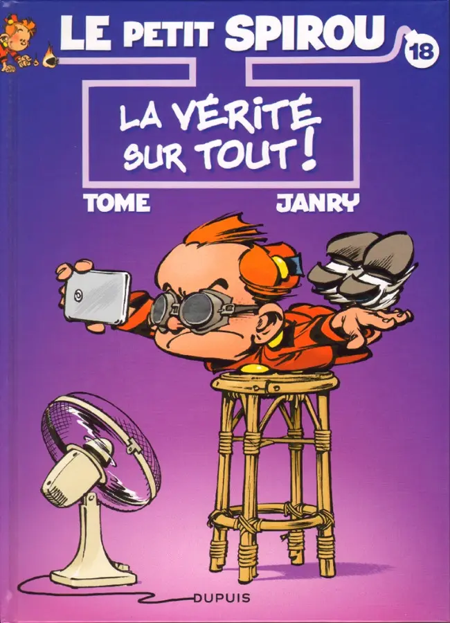 Couverture de l'album Le Petit Spirou Tome 18 La Vérité sur tout !