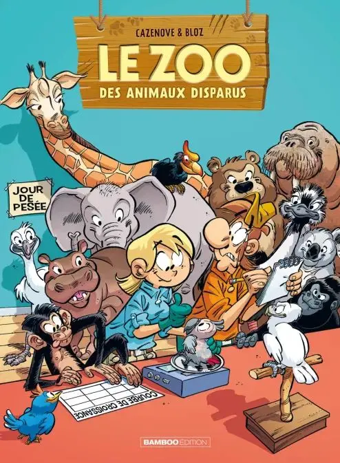 Couverture de l'album Le zoo des animaux disparus Tome 7