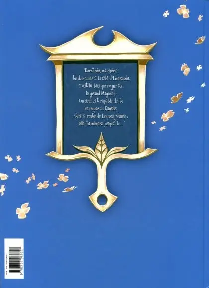 Verso de l'album Le Magicien d'Oz Volume 2