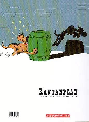 Verso de l'album Rantanplan Tome 1 La mascotte