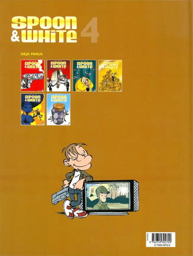 Verso de l'album Spoon & White Tome 4 Spoonfinger