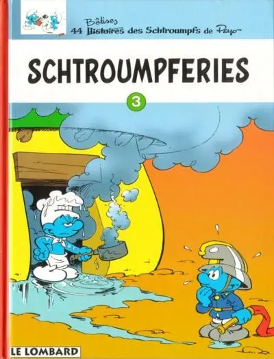 Couverture de l'album Schtroumpferies Tome 3