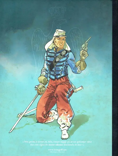Verso de l'album Sauvage Tome 2 Dans les griffes de Salm-Salm