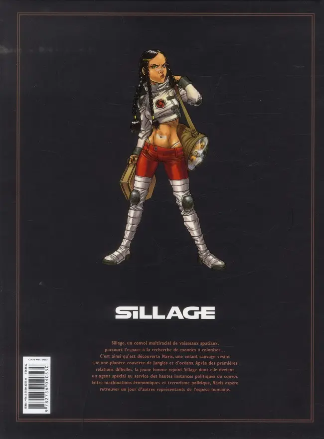 Verso de l'album Sillage L'Intégrale Tomes 13 à 15
