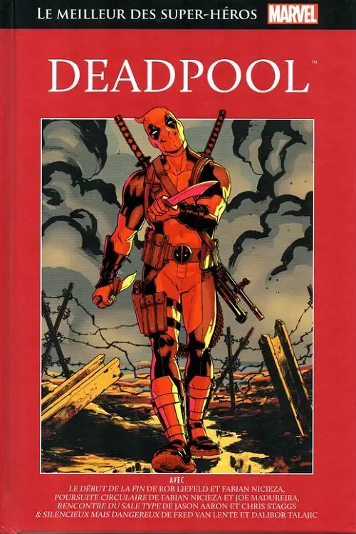 Couverture de l'album Le meilleur des Super-Héros Marvel Tome 34 Deadpool