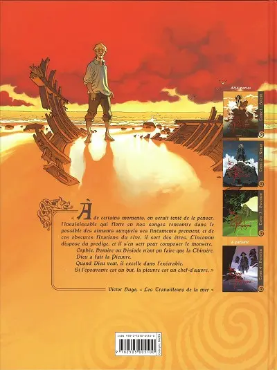 Verso de l'album Le sang des Porphyre Tome 3 Gwémon