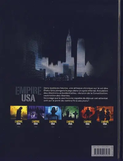 Verso de l'album Empire USA Tome 3