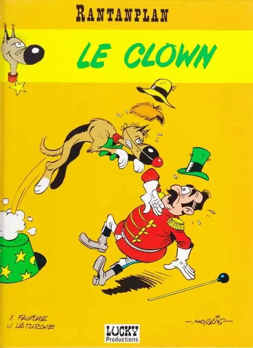 Couverture de l'album Rantanplan Tome 4 Le clown