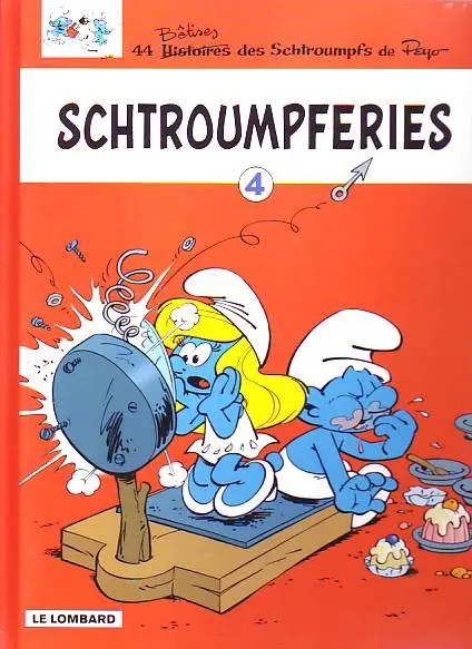 Couverture de l'album Schtroumpferies Tome 4