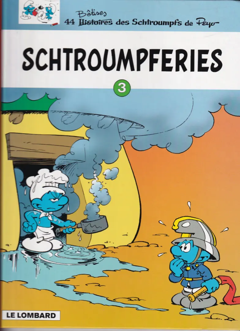 Couverture de l'album Schtroumpferies Tome 3