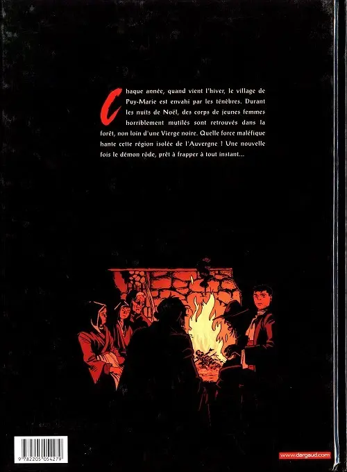 Verso de l'album Le Marquis d'Anaon Tome 2 La vierge noire