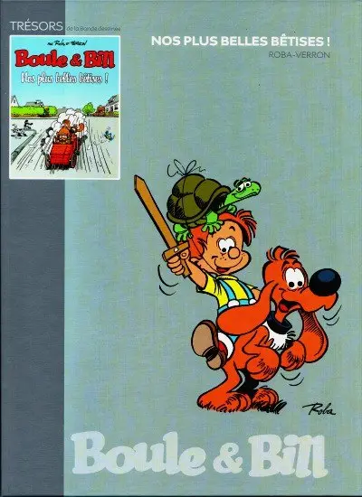 Couverture de l'album Les Trésors de la bande dessinée Tome 3 Boule et Bill - Nos plus belles bêtises !
