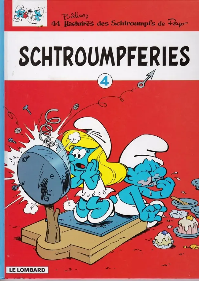 Couverture de l'album Schtroumpferies Tome 4