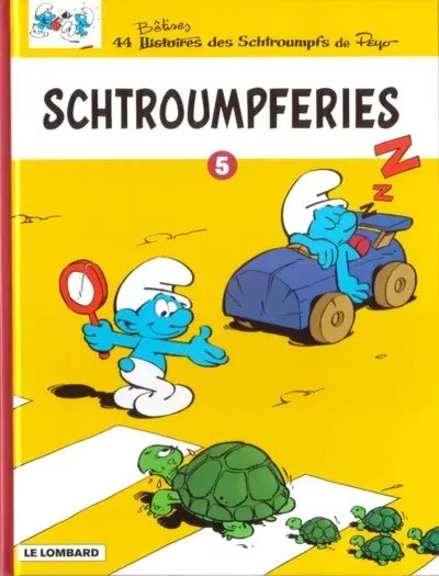 Couverture de l'album Schtroumpferies Tome 5