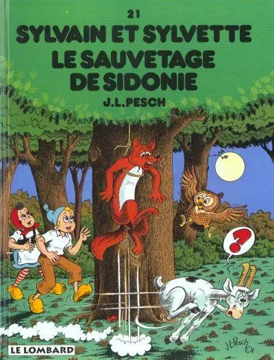 Couverture de l'album Sylvain et Sylvette Tome 21 Le sauvetage de Sidonie