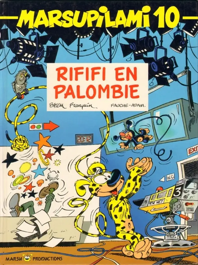 Couverture de l'album Marsupilami Tome 10 Rififi en Palombie