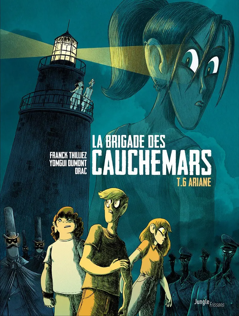 Couverture de l'album La Brigade des cauchemars Tome 6 Ariane