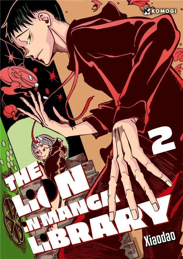 Couverture de l'album The lion in manga library 2