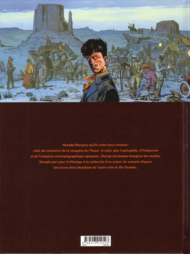 Verso de l'album Nevada 1 L'étoile solitaire