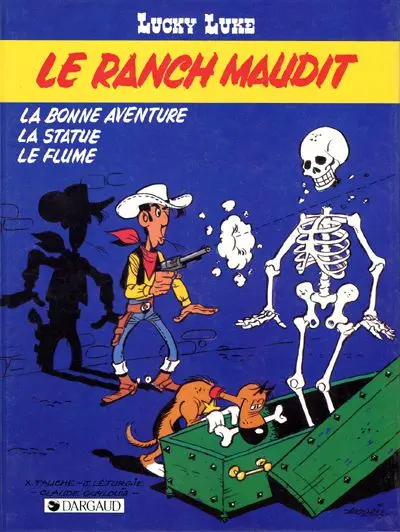 Couverture de l'album Lucky Luke Tome 56 Le ranch maudit
