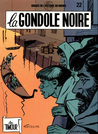 Couverture de l'album Les Timour Tome 22 La gondole noire