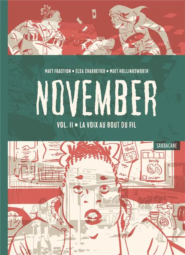 Couverture de l'album November Vol. II La voix au bout du fil