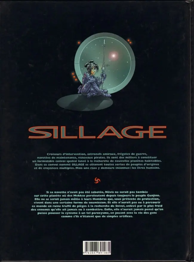 Verso de l'album Sillage Tome 6 Artifices